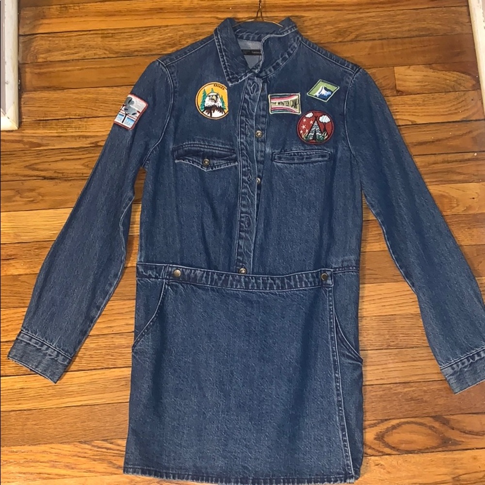 Zara Vintage Jean One Piece NWT